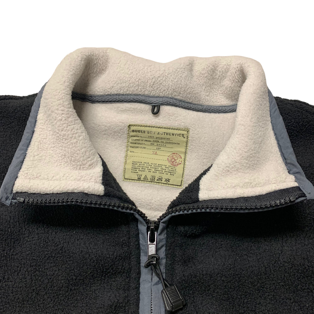 00’s Bugle Boy Zip Fleece Jacket