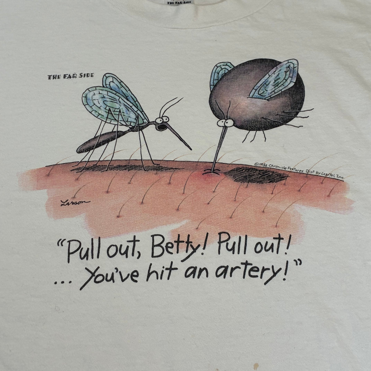 Far side parody size xl