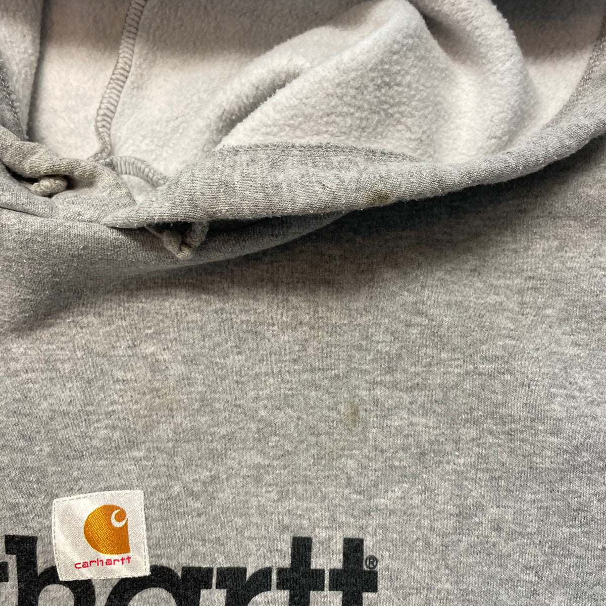 00’s Carhartt ‘Hard At Work’ Hooded Sweatshirt