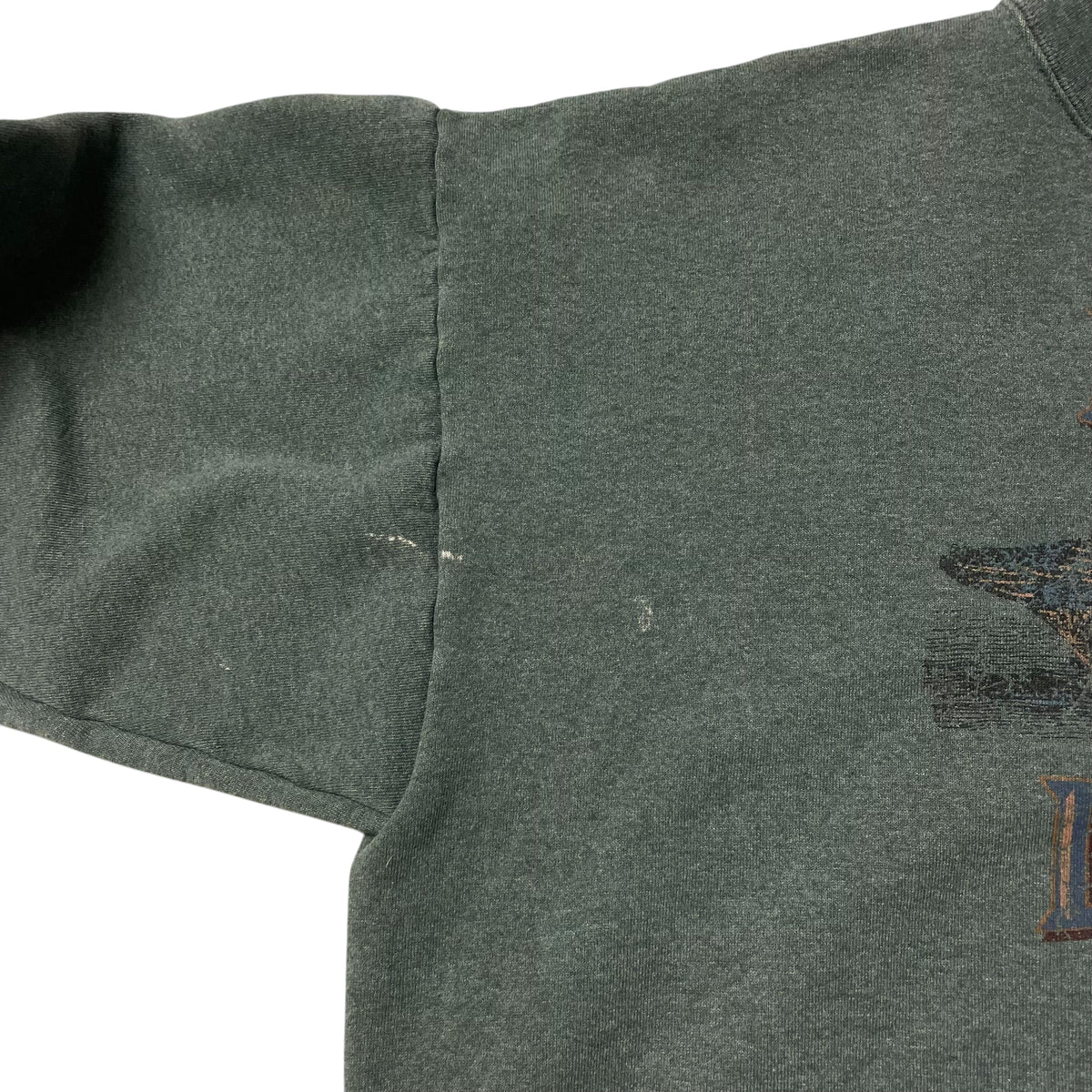 90’s Mallard Hunting Decoys Sweatshirt Green
