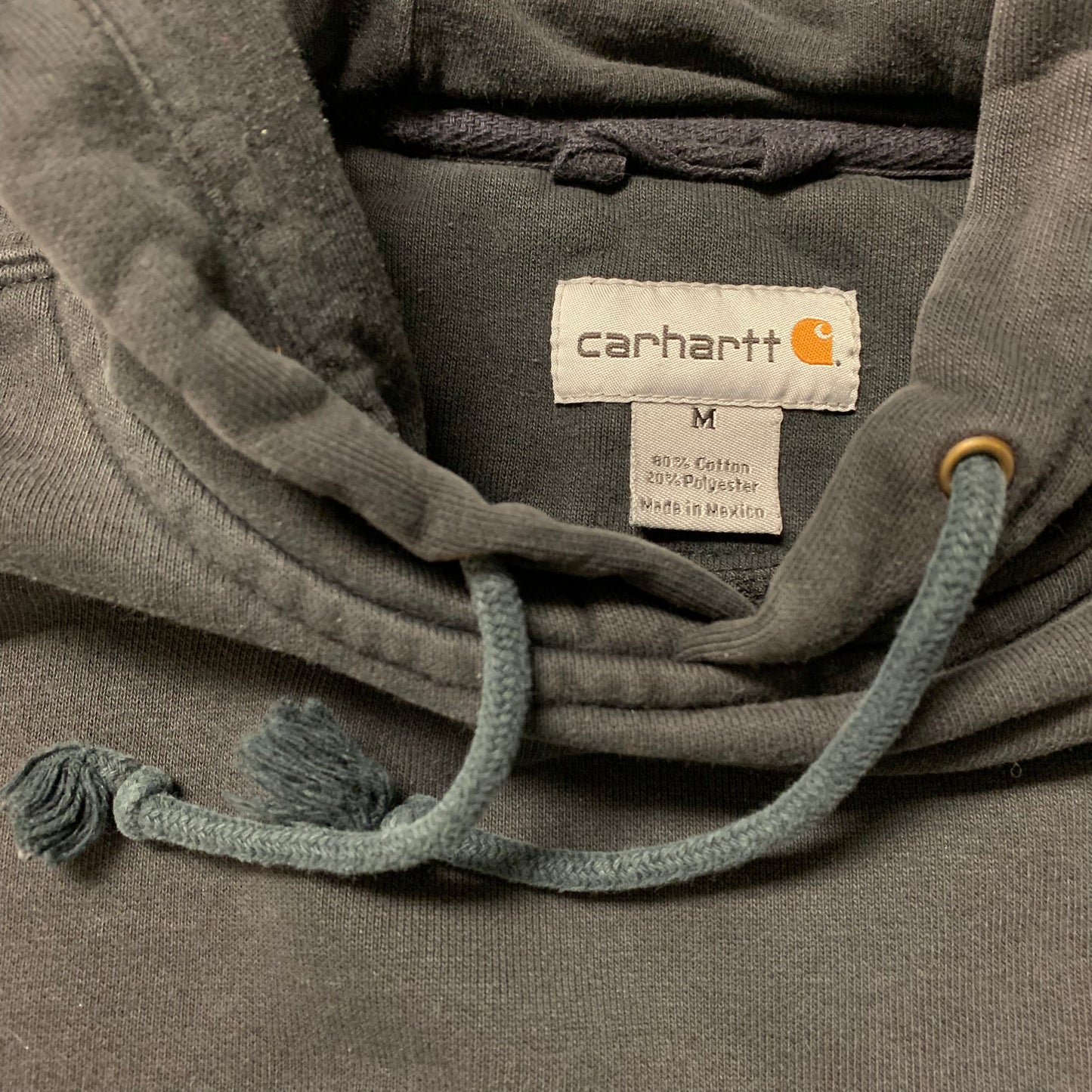 00’s Carhartt Hooded Sweatshirt Black