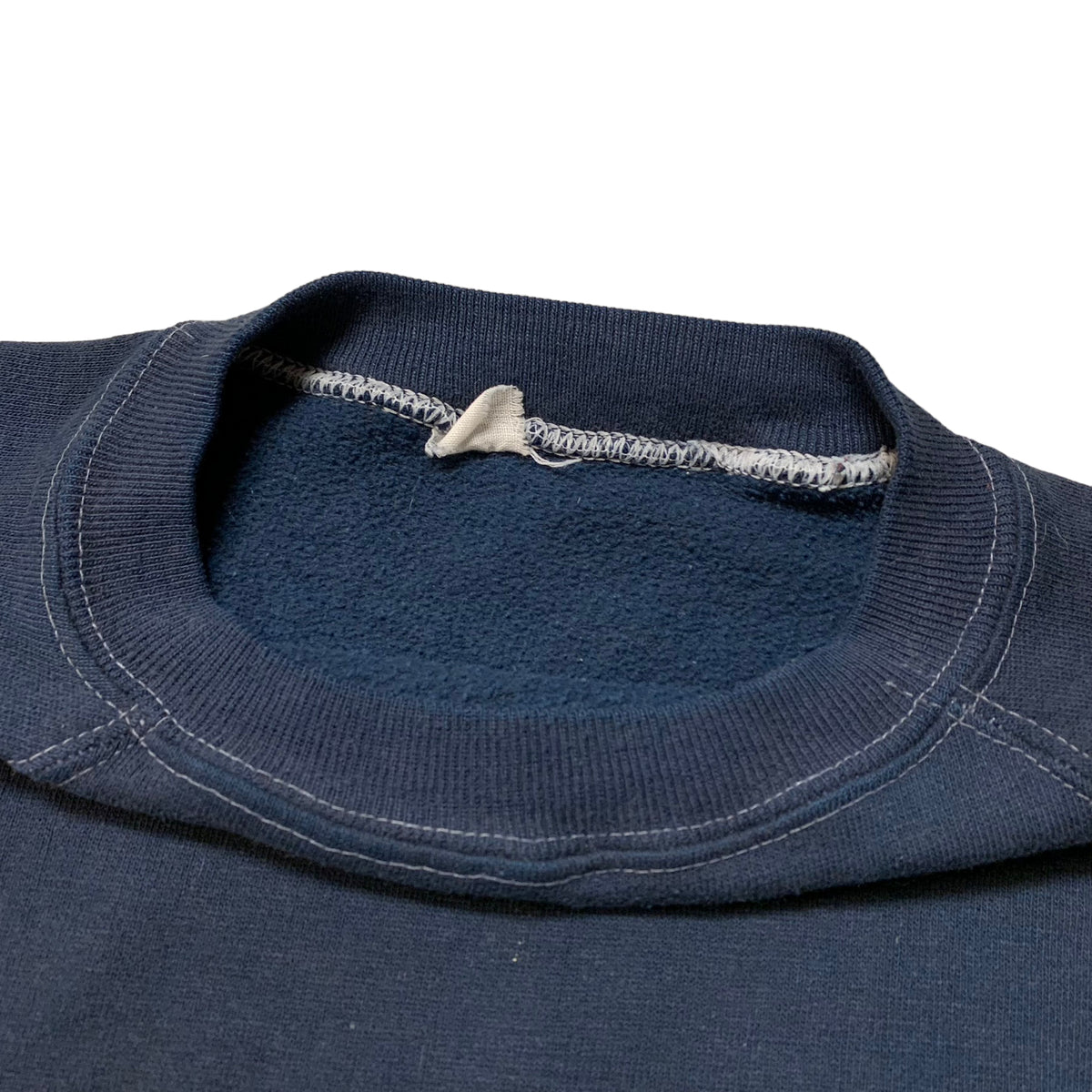 70’s Blank Sweatshirt Navy Blue