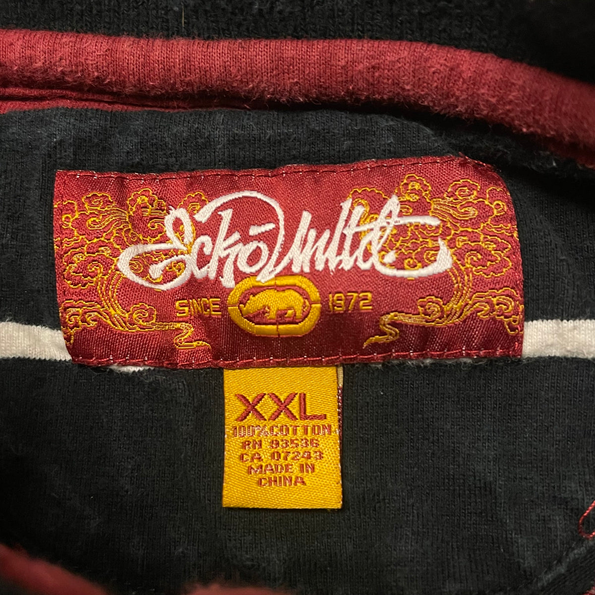 00’s Ecko Unltd. Striped Polo Shirt