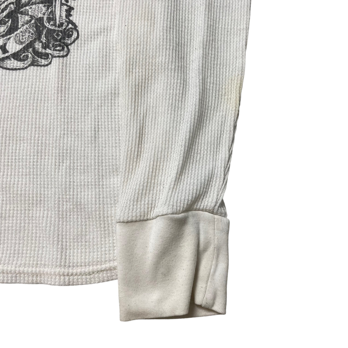 00’s Hurley Printed Long Sleeve Thermal T-Shirt