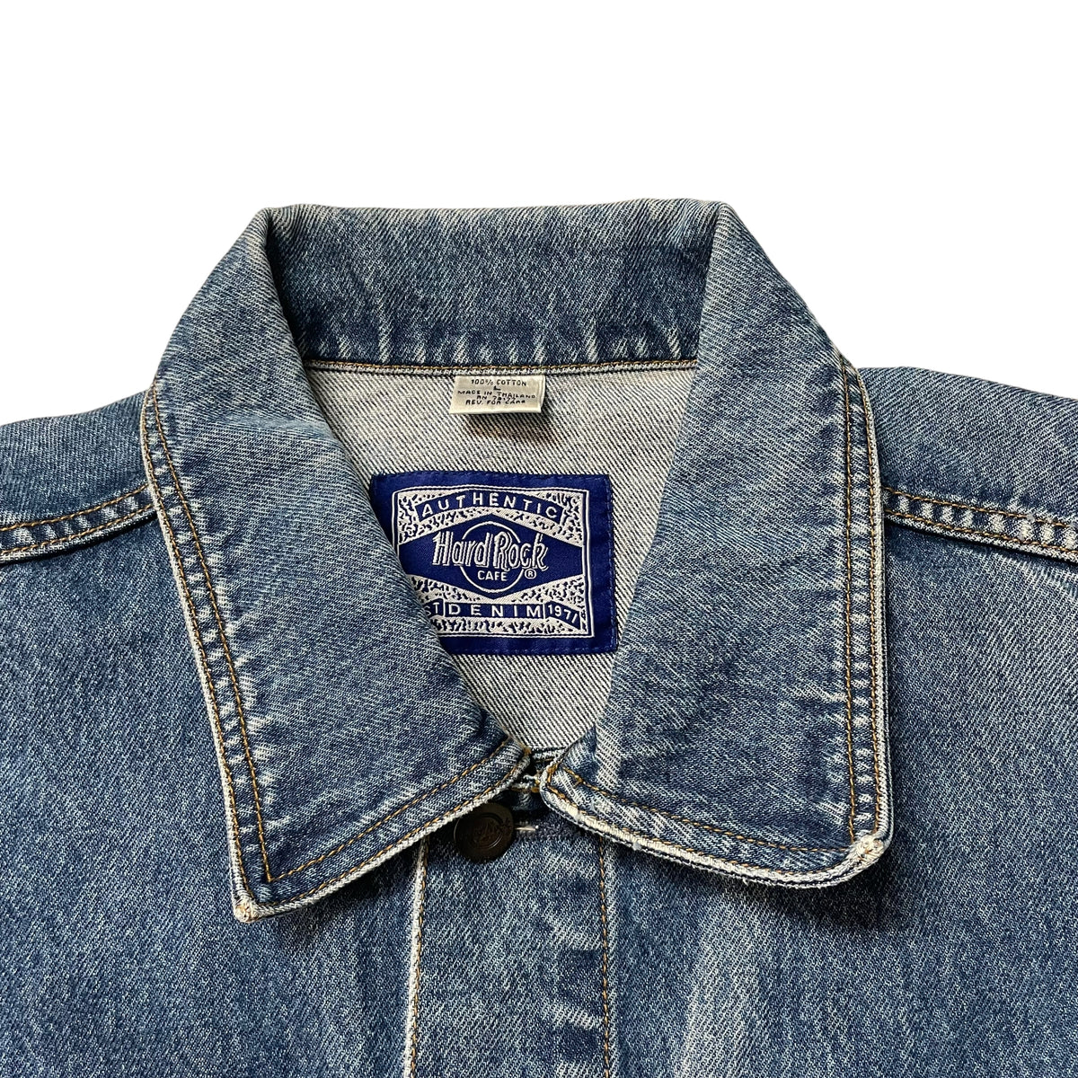 90’s Hard Rock Cafe Denim Jacket