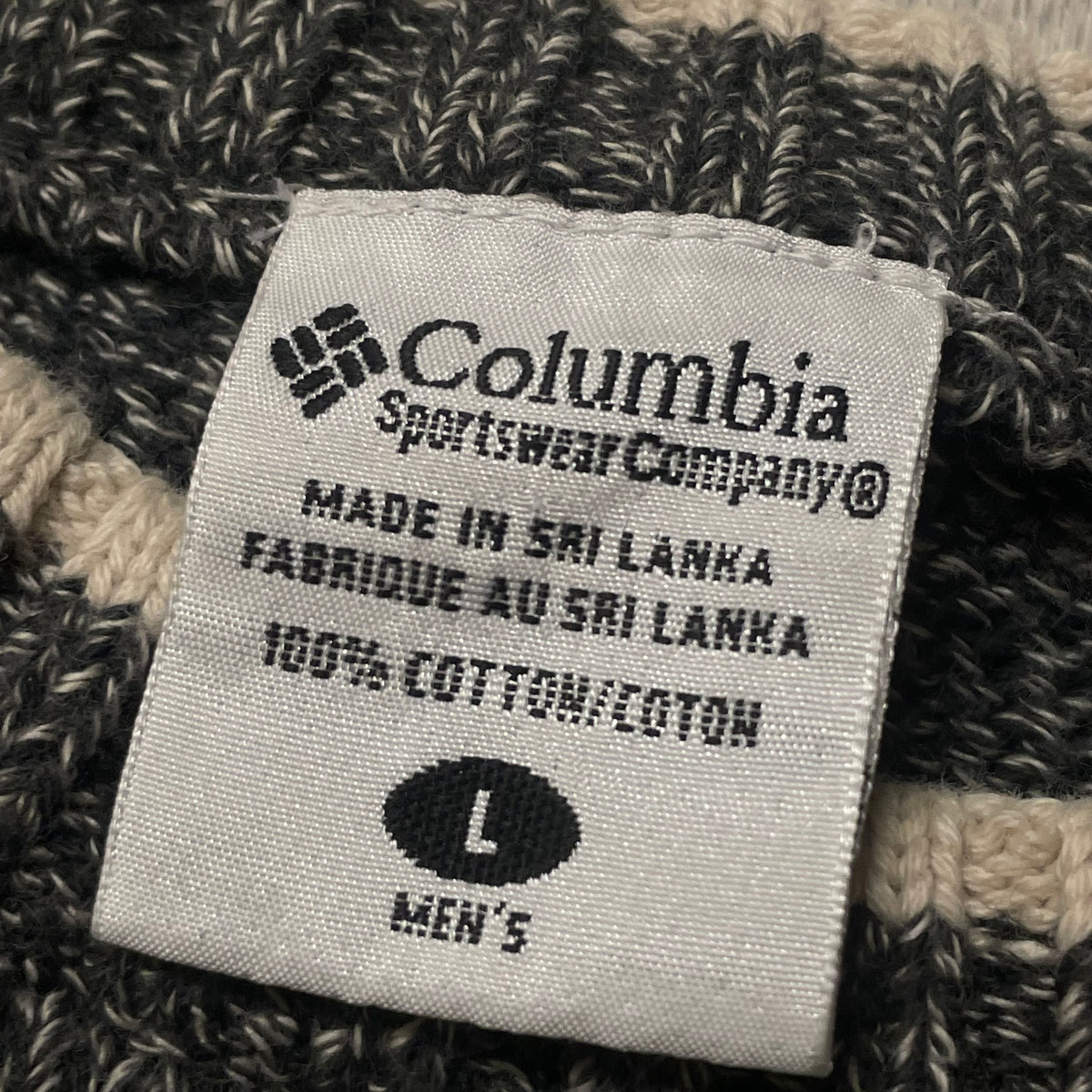 00’s Columbia Gray Sweater