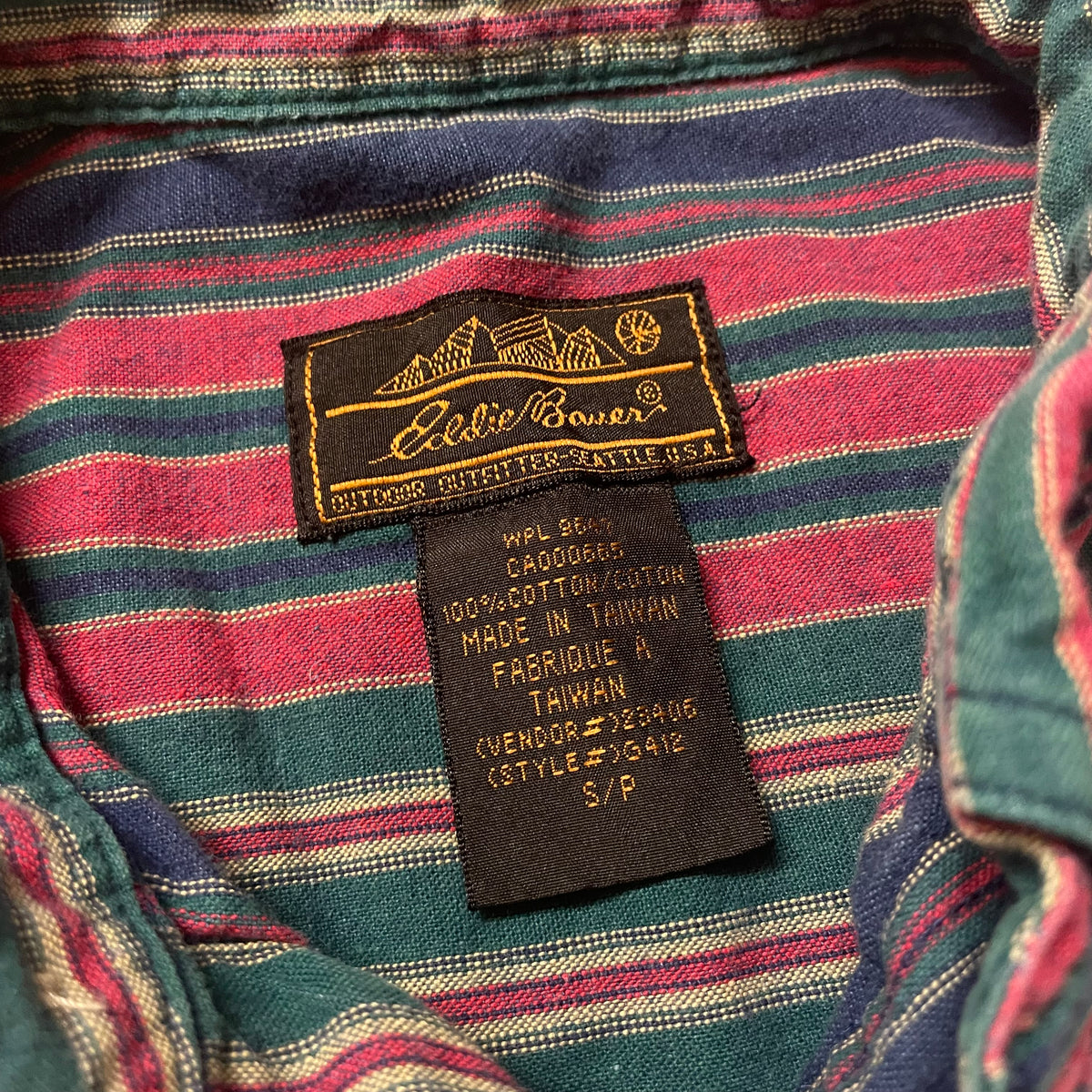 90’s Eddie Bauer Striped Shirt