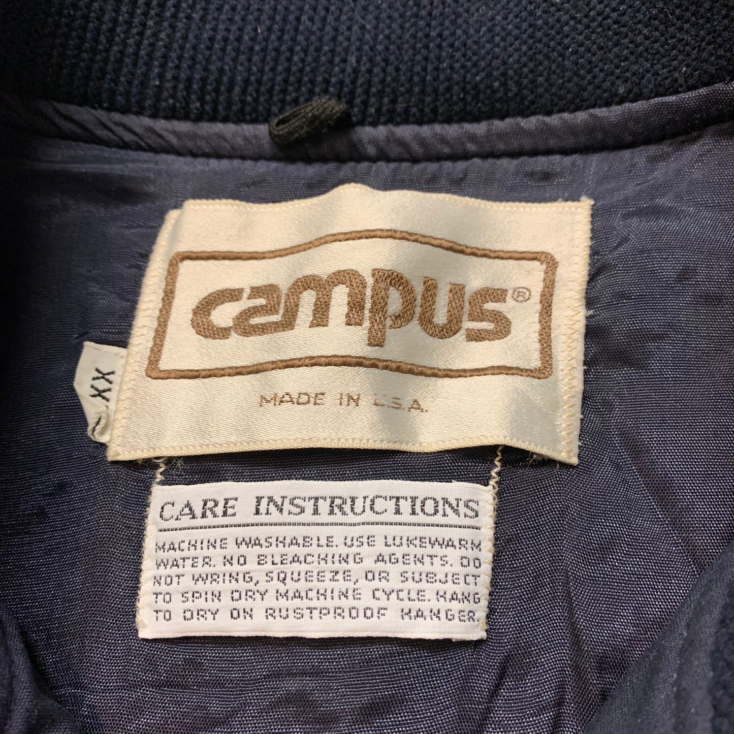 70’s/80’s Campus Nylon Bomber Jacket
