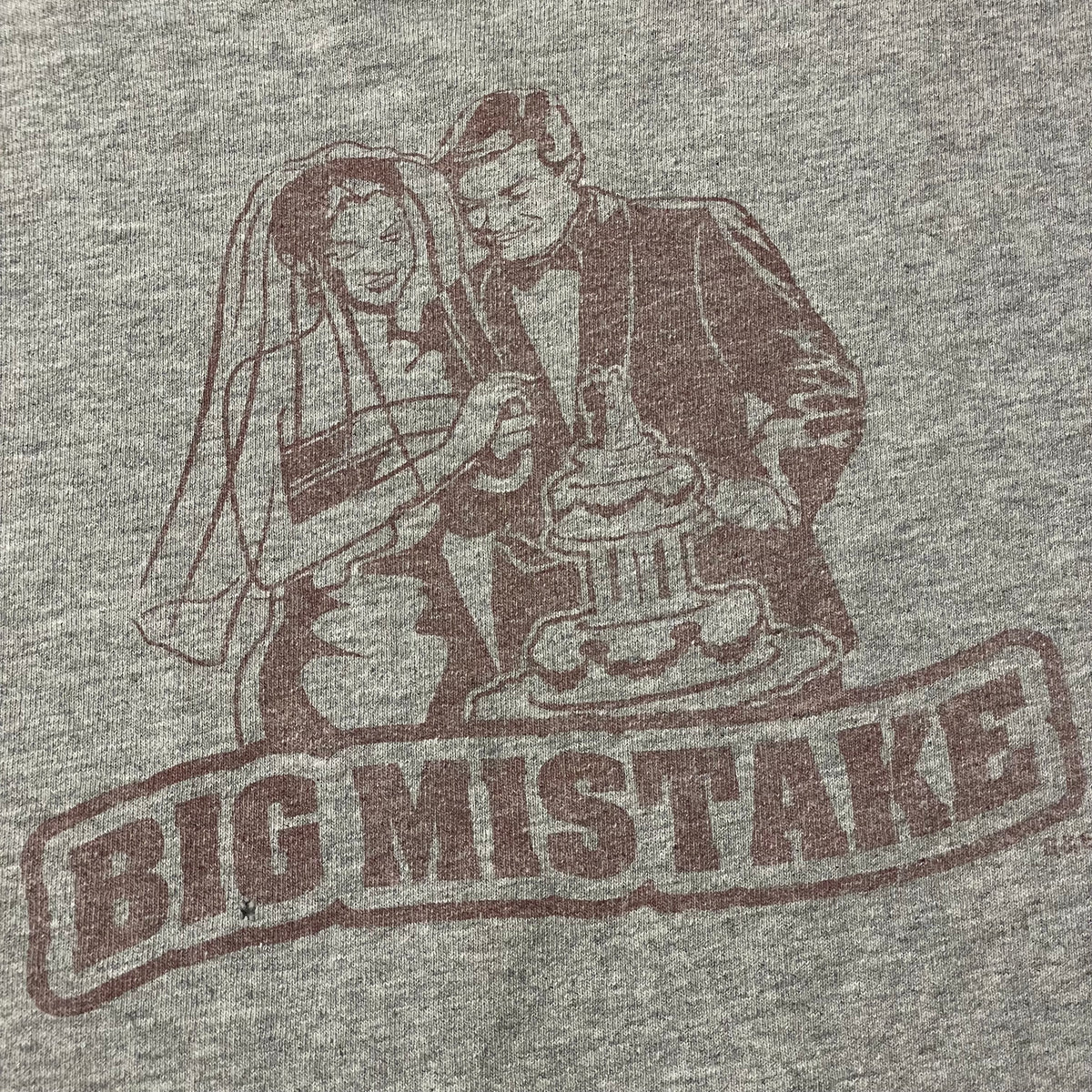00’s ‘Big Mistake’ Long Sleeve T-Shirt chopped