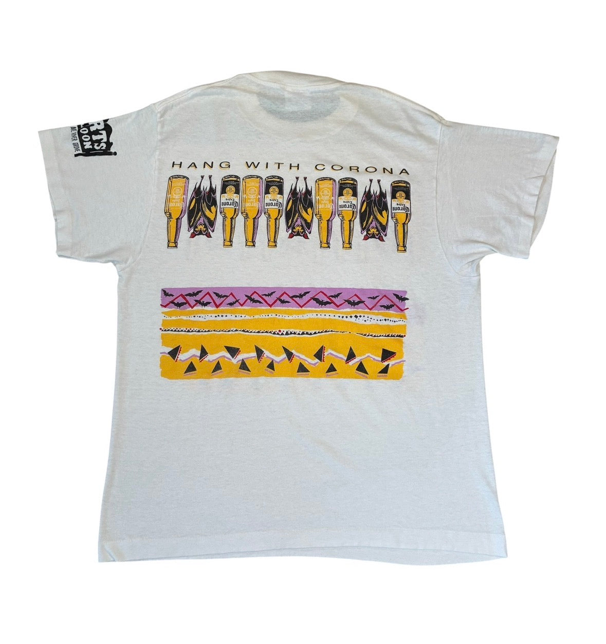 Corona bat T-shirt Size large