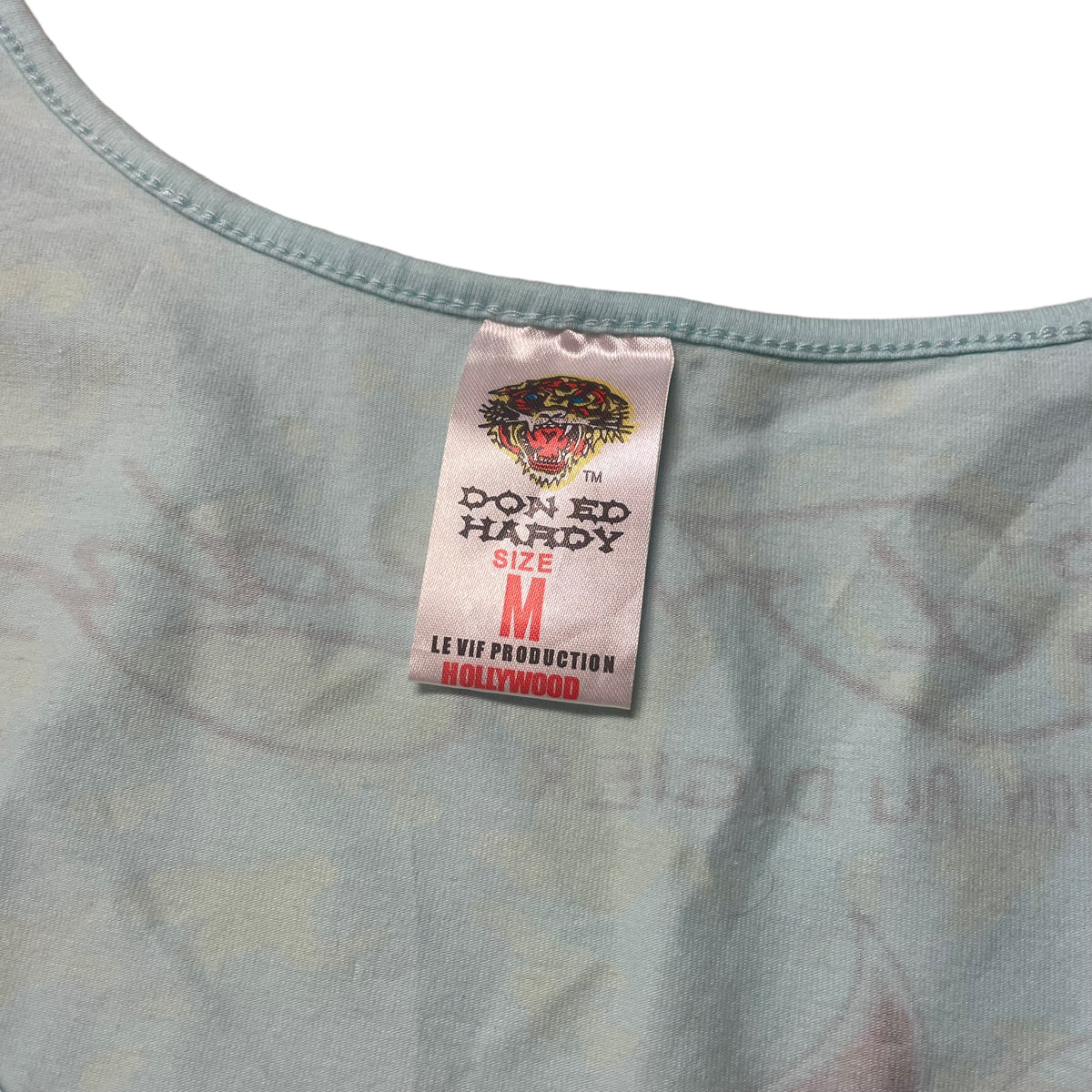 2010’s/Modern Ed Hardy Skull & Roses Women’s Tank Top