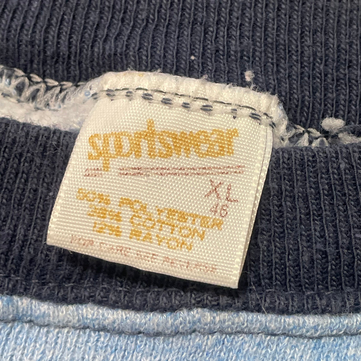 80’s Sportswear Two Tone Sweatshirt