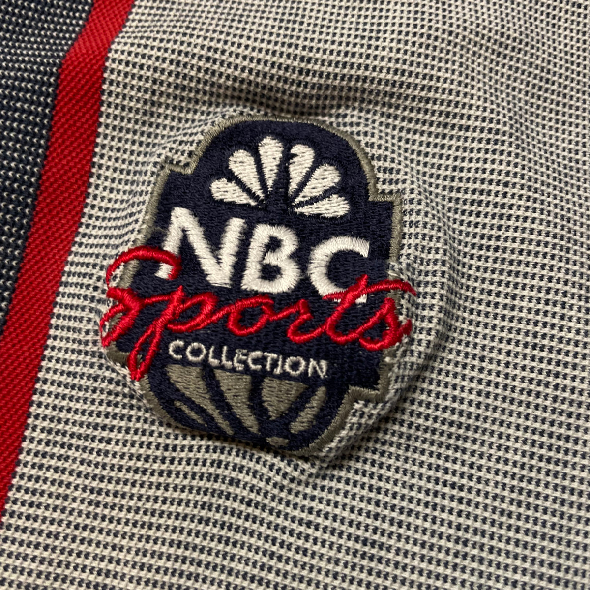 90’s NBC Sports Striped Shirt