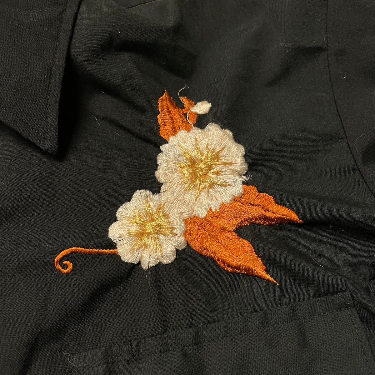 00’s ‘Chute #1’ Embroidered Pearl Snap Shirt