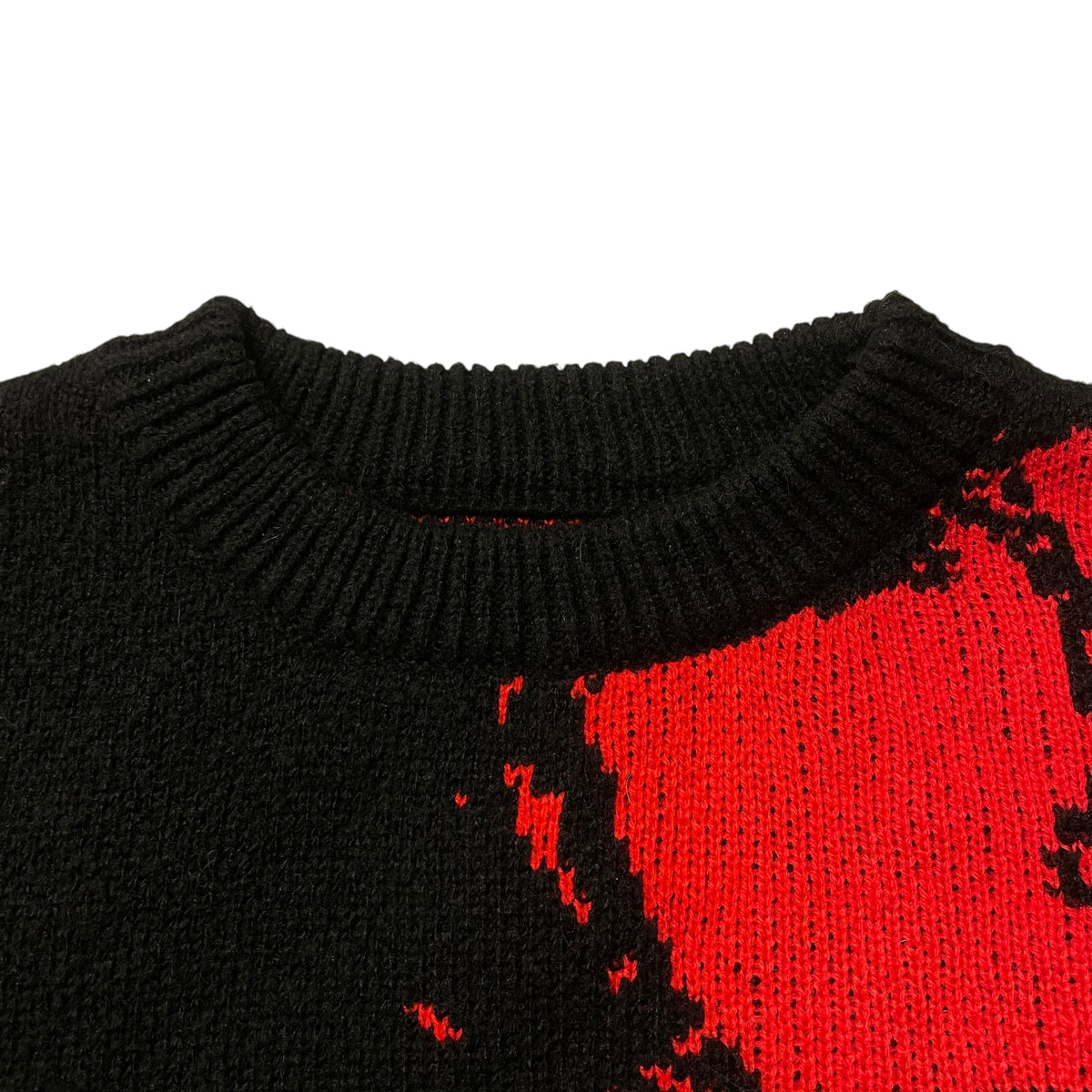 Unbranded Knit Sweater Girl Face