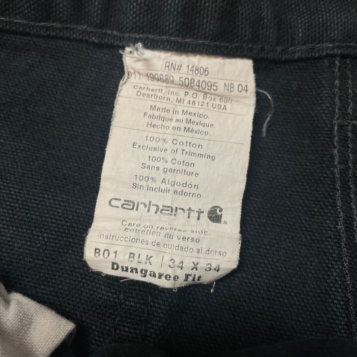 Carhartt Dungaree Double Knee Pants
