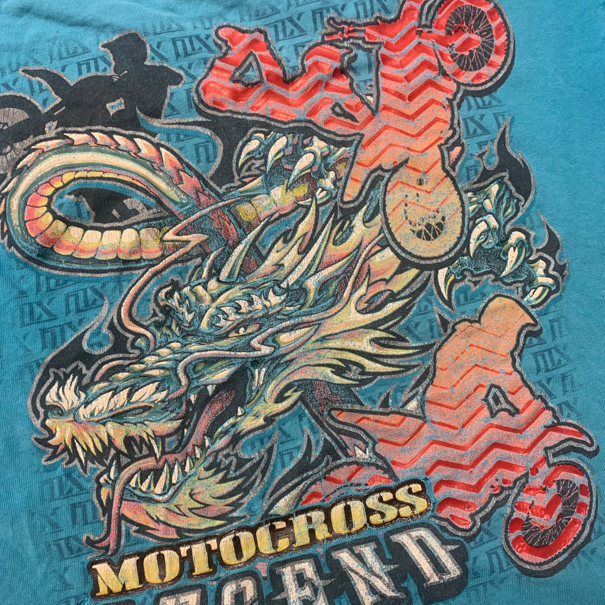00’z ‘Motocross Legend’ BMX Dragon T-Shirt