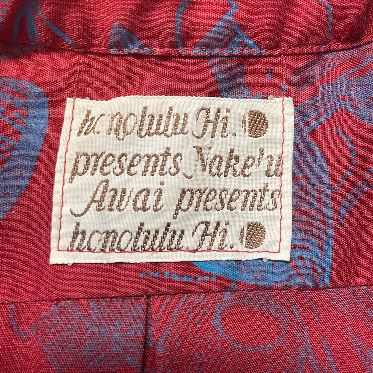 70’s ‘Honolulu Hi’ Patterned Hawaiian Shirt