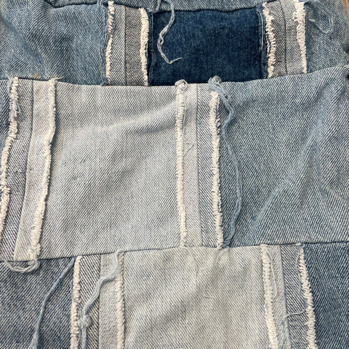 90’s Levi’s 501 Custom Patchwork Flares