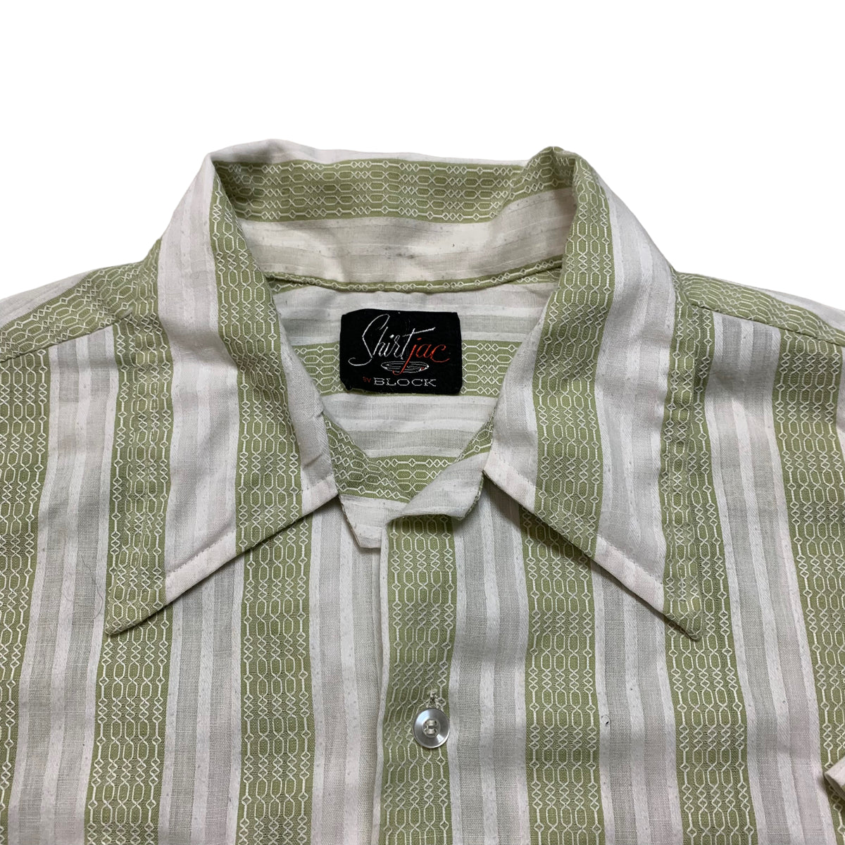 70’s ShirtJac by Block Short Sleeve Buttoned Shirt