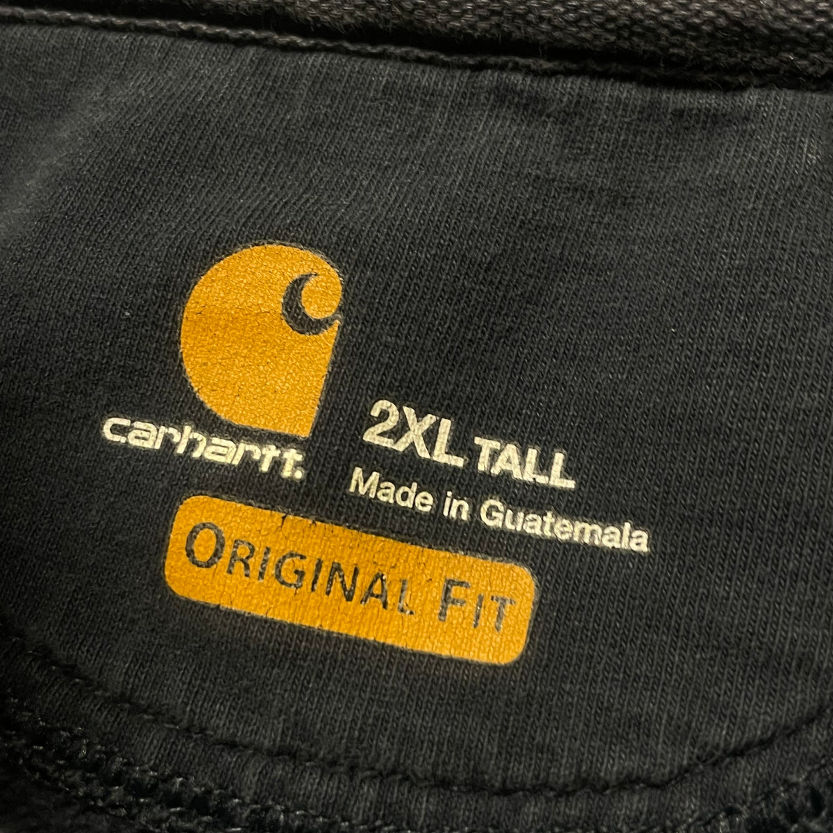 2010’s Carhartt Distressed Quarter Zip Hoodie