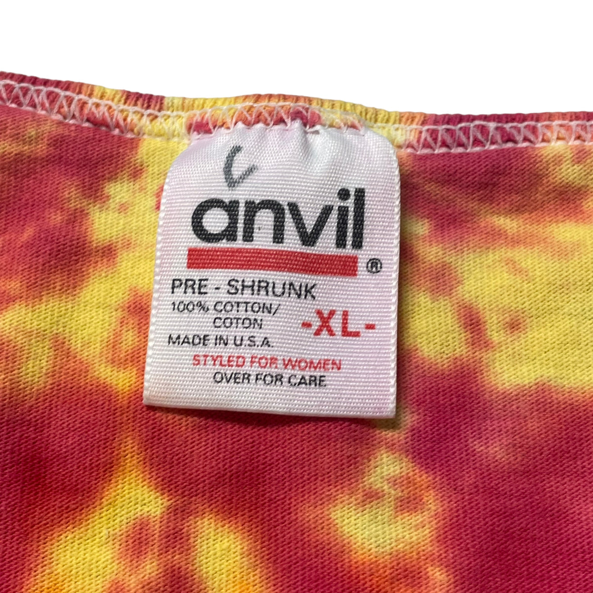 90’s Smiley Face Tie Dye Tank Top