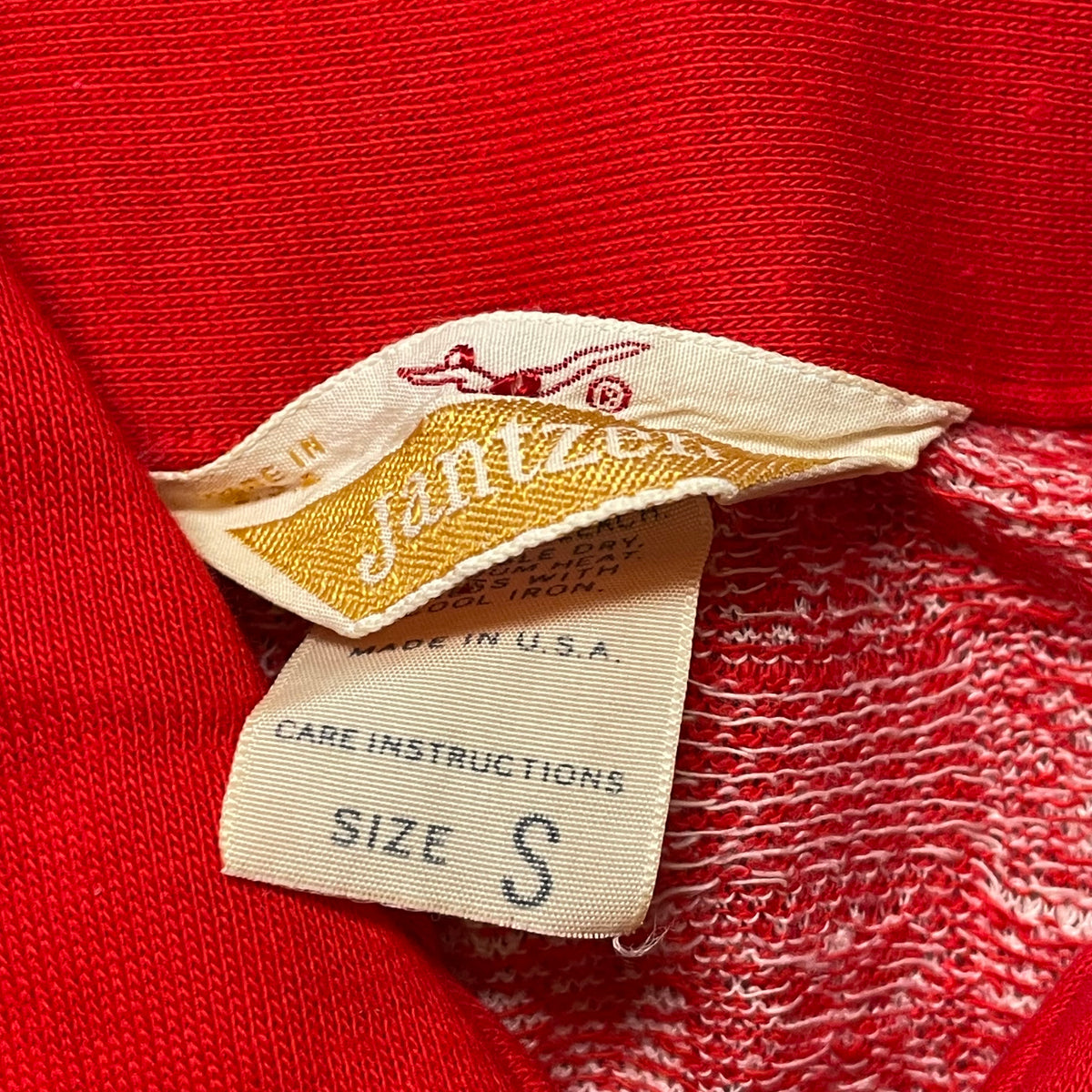 60’s Jantzen Jacquard Pattern Knit Shirt