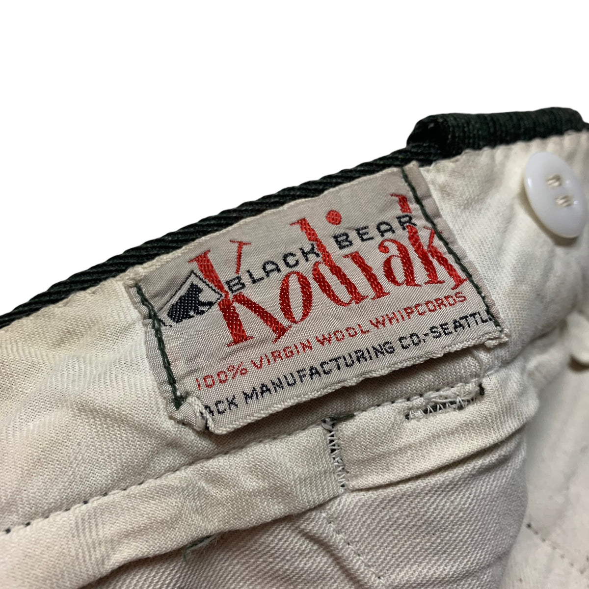 50’s Black Bear Whipcord Pants