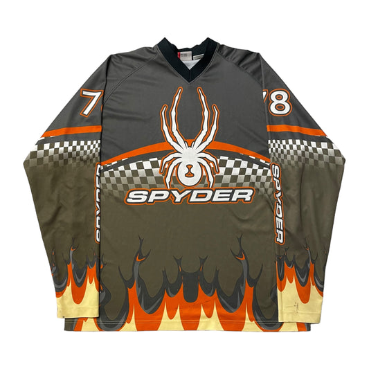 00’s Spyder Long Sleeve Racing Jersey