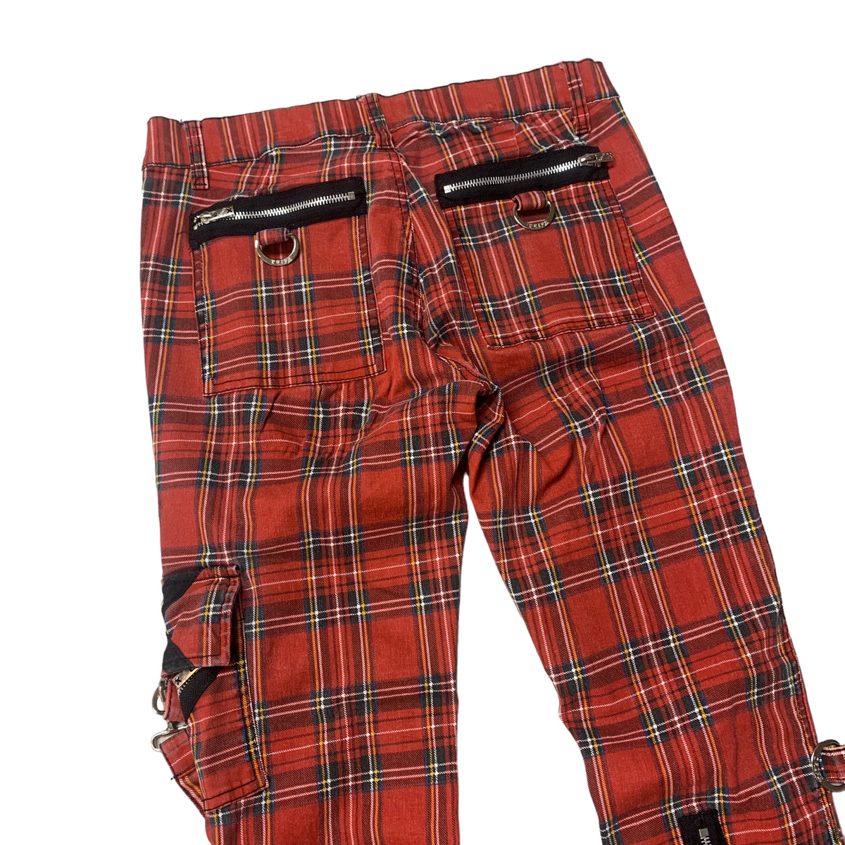 00’s Tripp Skinny Plaid Zipper Pants