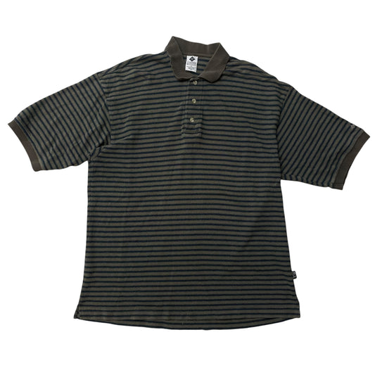 00’s Columbia Golf Striped Shirt