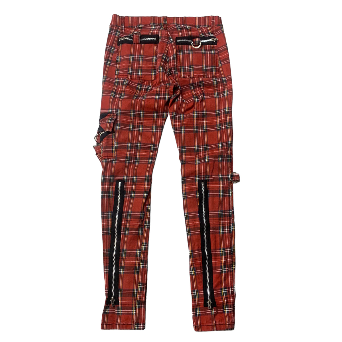 00’s Tripp Skinny Plaid Zipper Pants