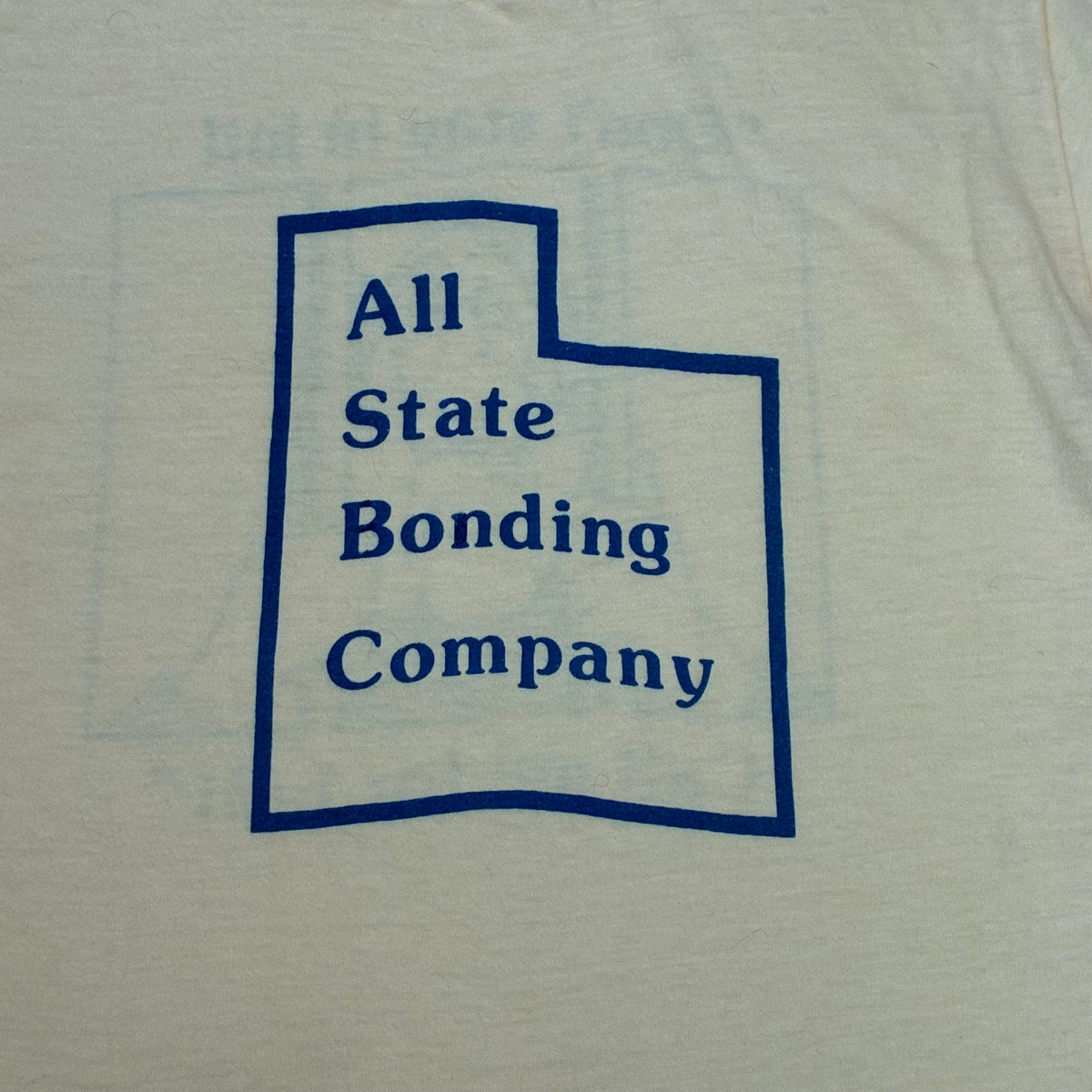 Bail bonds Utah  tee size large ￼