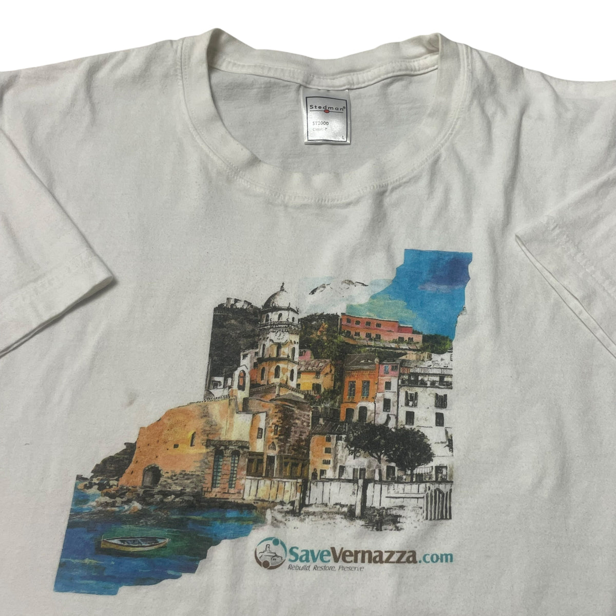 00’s ‘Save Vernazza’ Italy T-Shirt