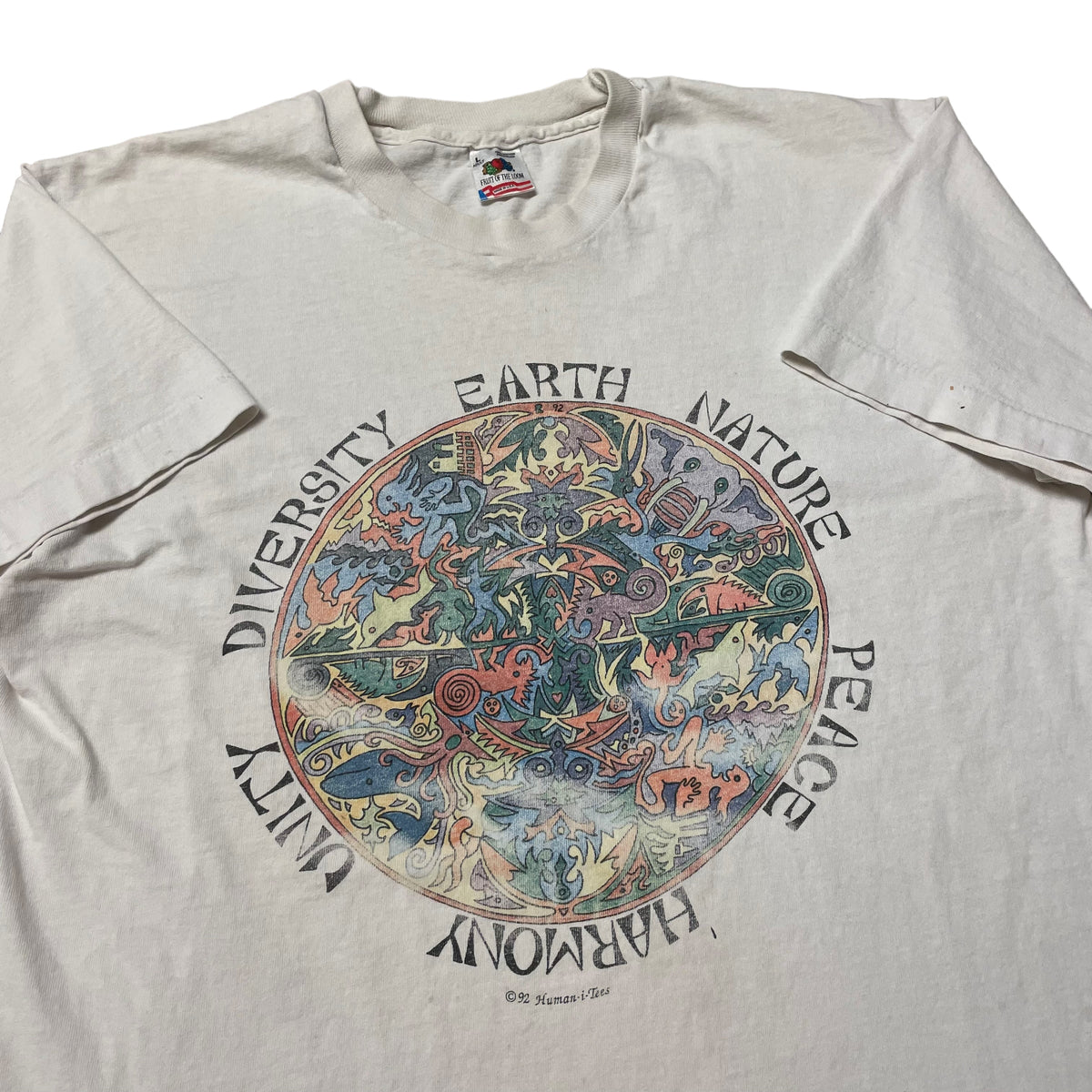90’s Human-i-tees Nature Art T-Shirt