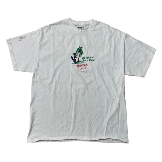 00’s ‘Be Wicked For a Week’ Hedonism Jamaica Sex T-Shirt