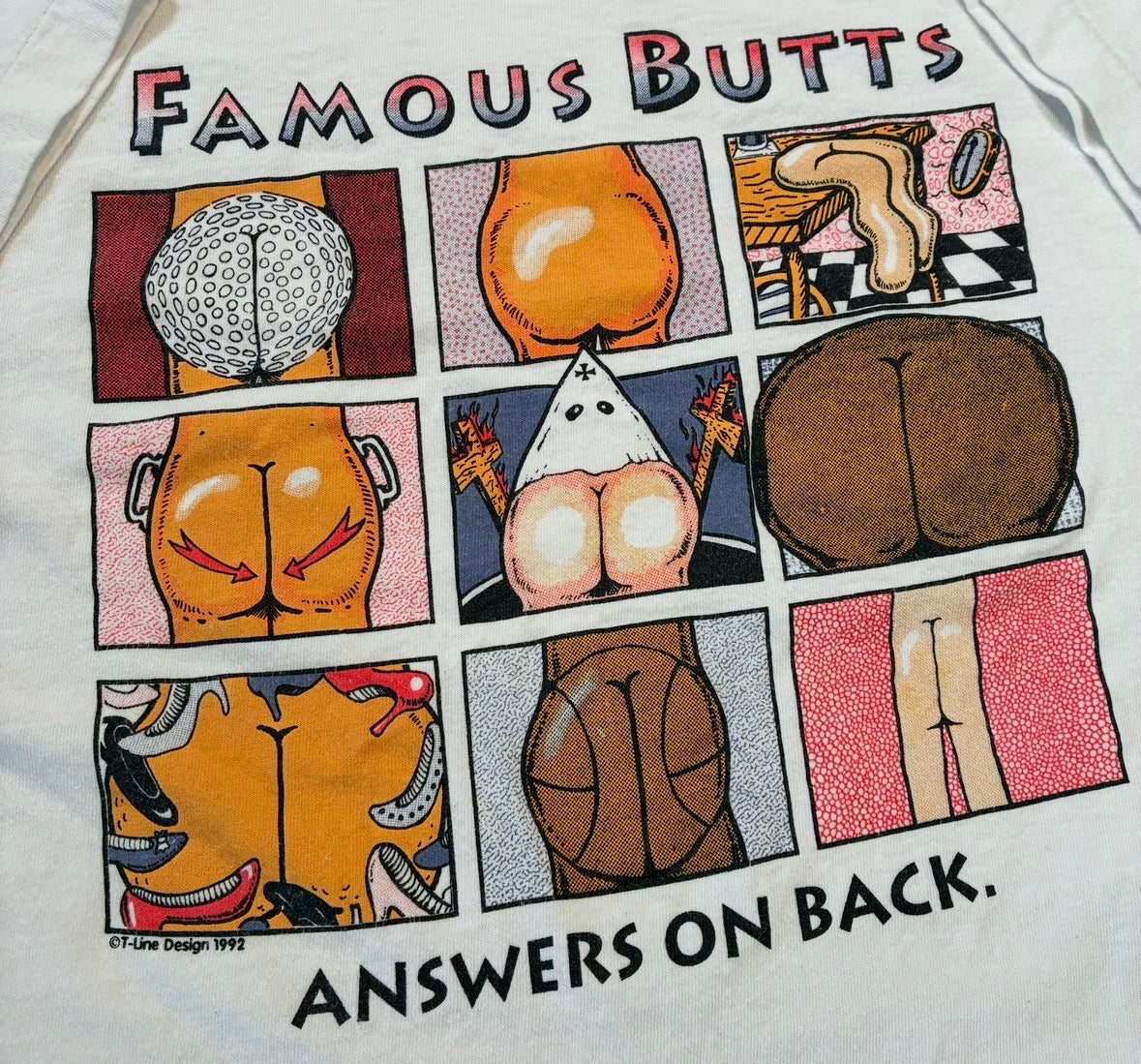 Famous butts size large