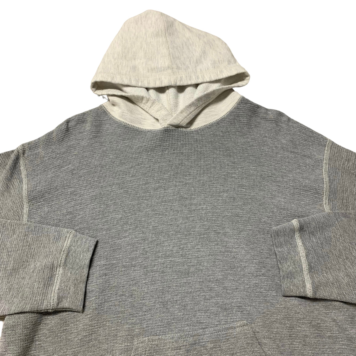 00’s Plugg Thermal Two Tone Hooded Sweatshirt