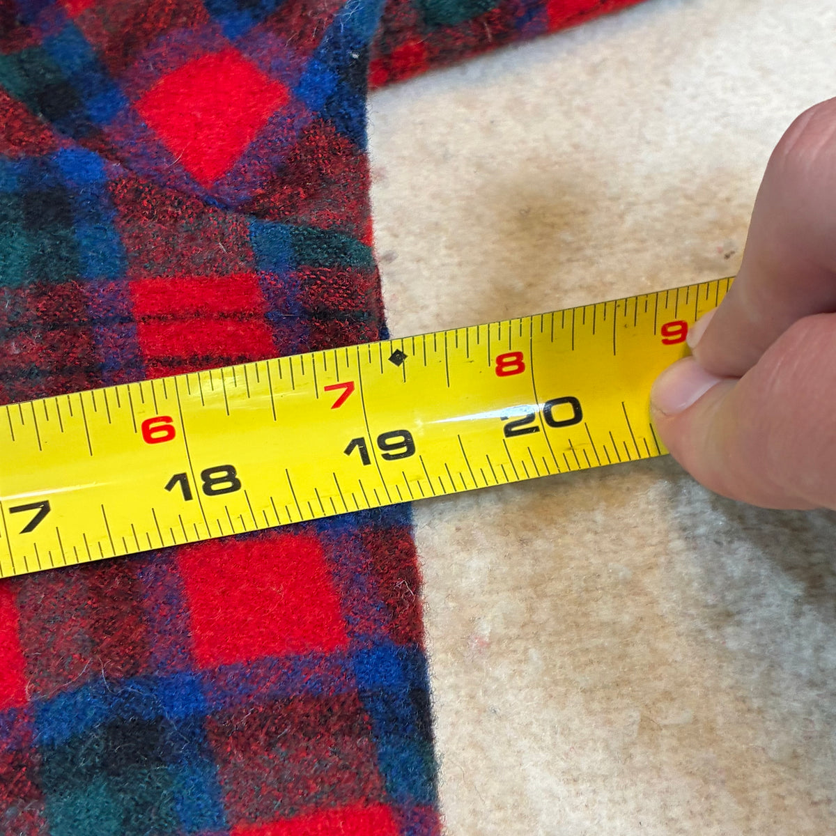 Vintage Pendleton Plaid Flannel Shirt Medium