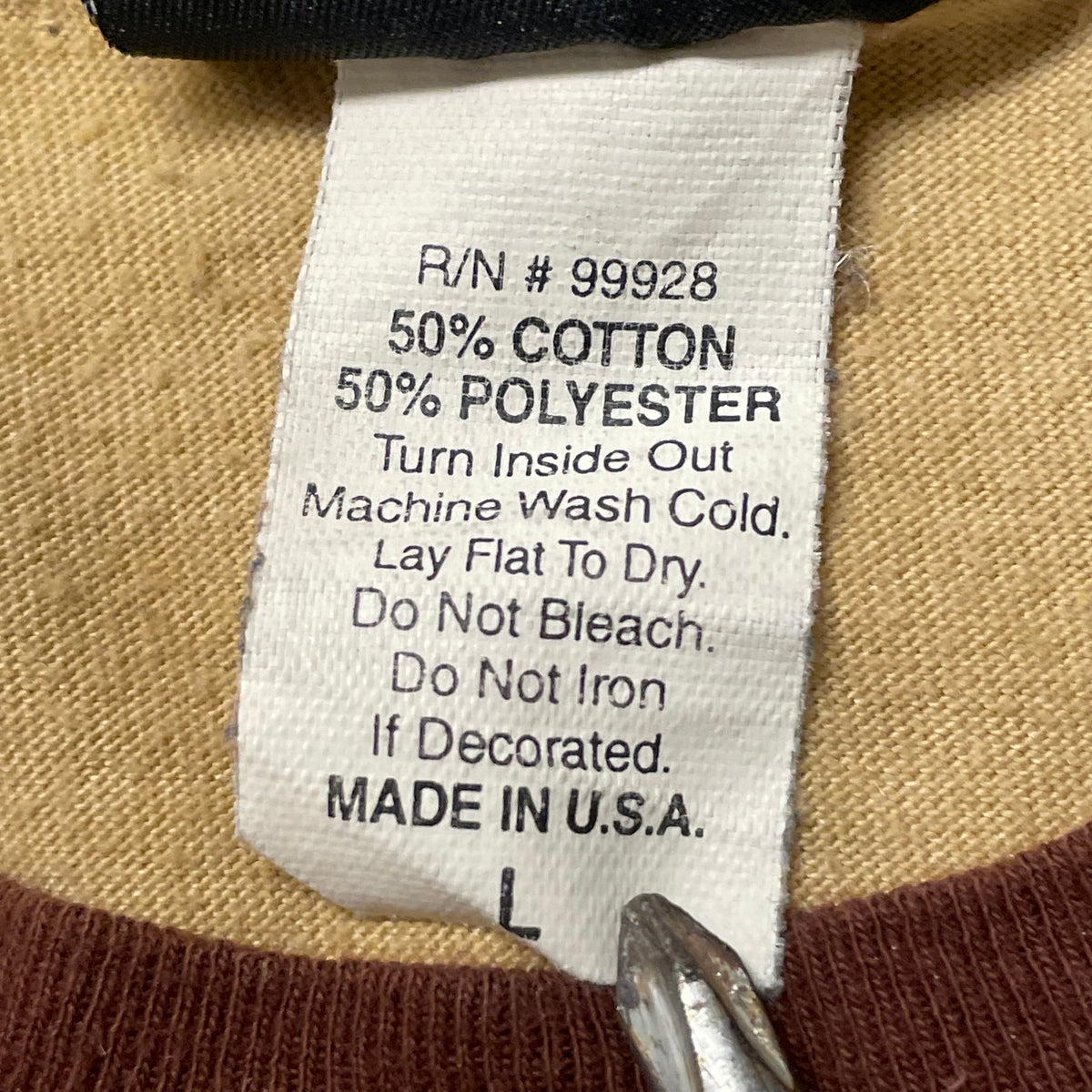 00’s Skateboard Iron On Print Ringer T-Shirt