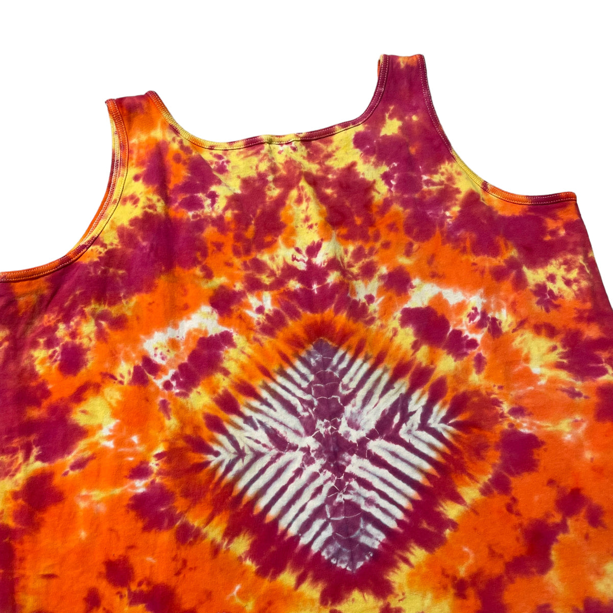 90’s Smiley Face Tie Dye Tank Top