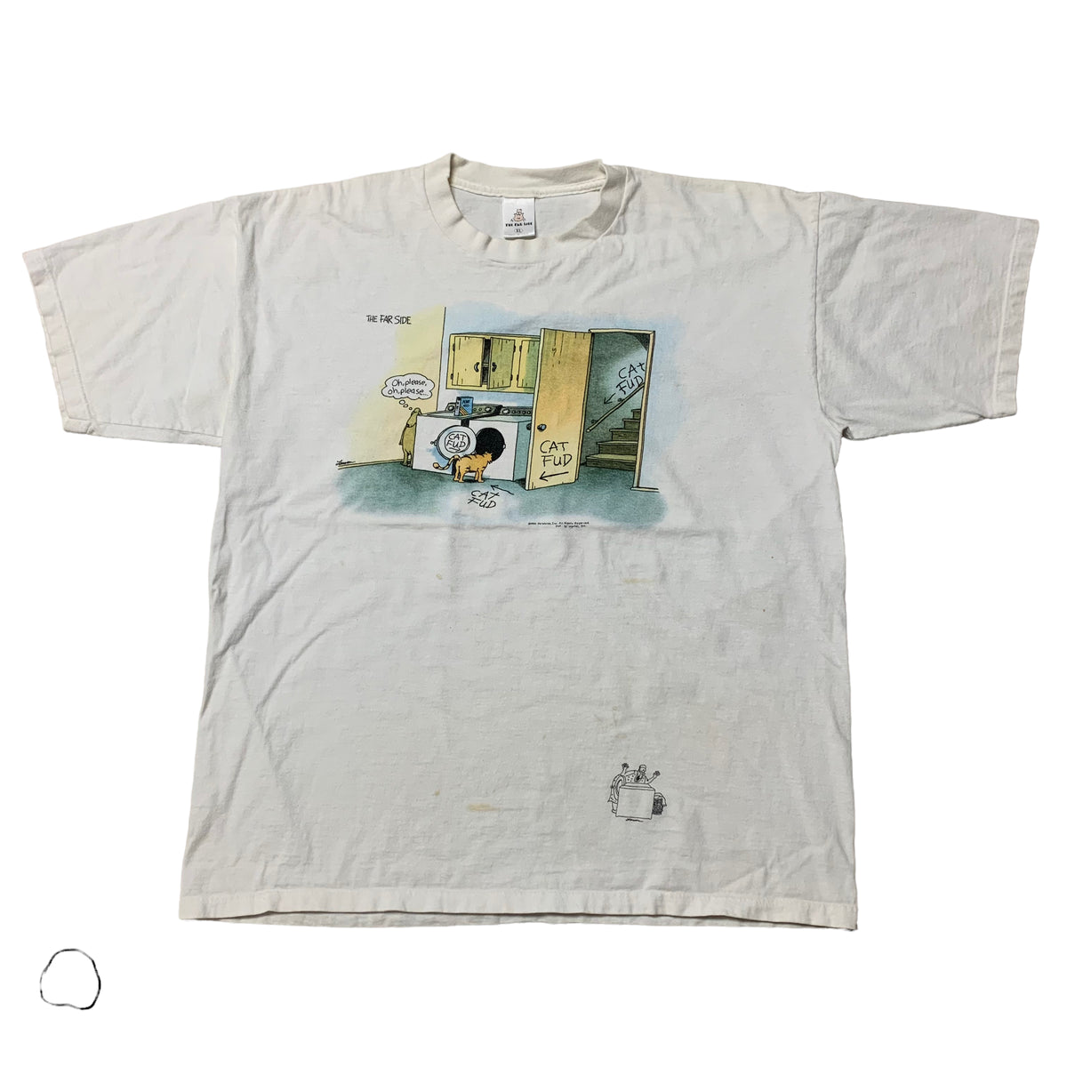 90’s ‘Cat Fud’ Far Side T-Shirt