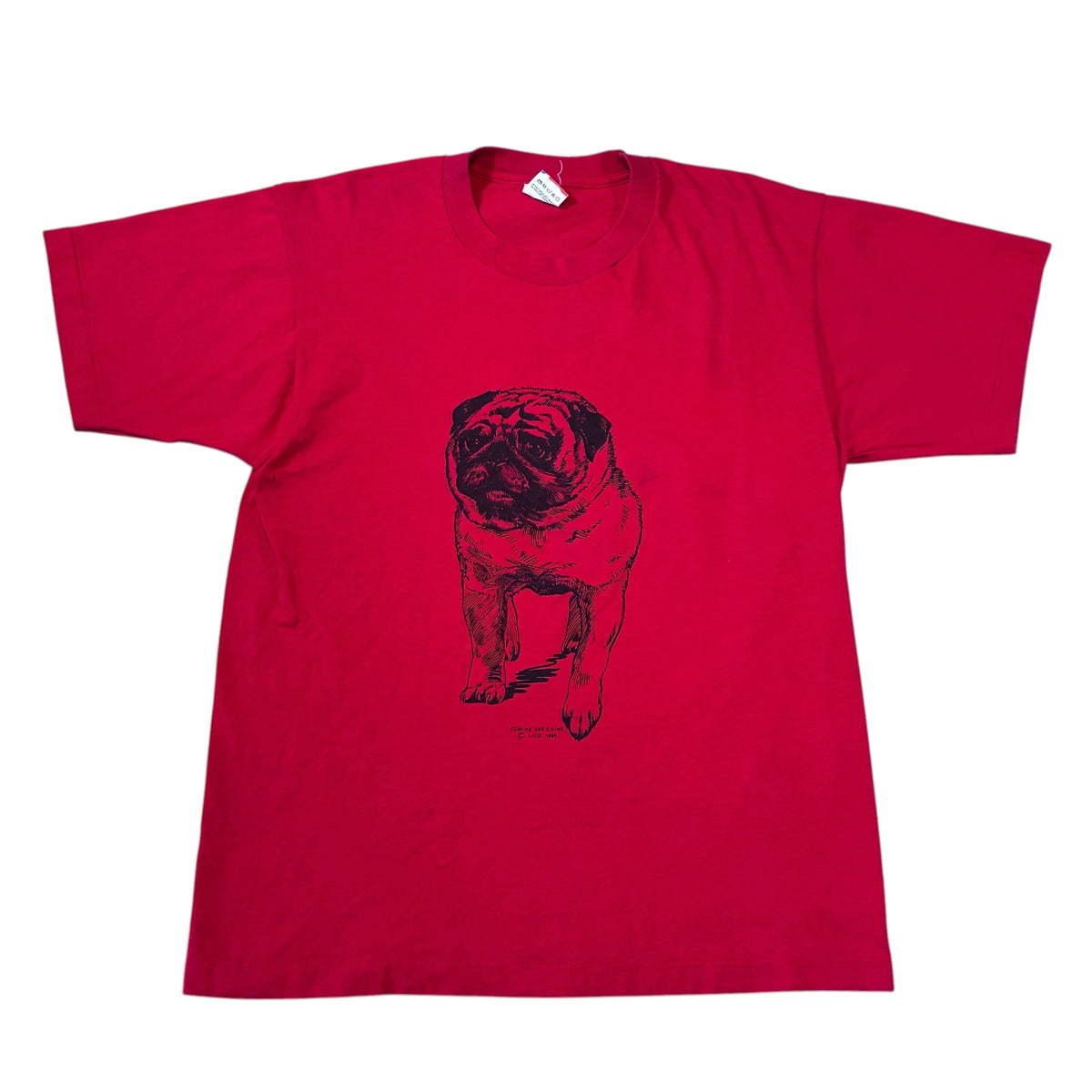 Pug tshirt size large