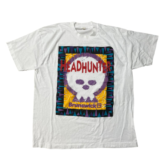 80’s ‘Headhunter’ Brunswick Bowling Skull T-Shirt