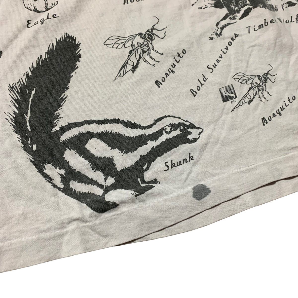 90’s Animal All Over Print T-Shirt