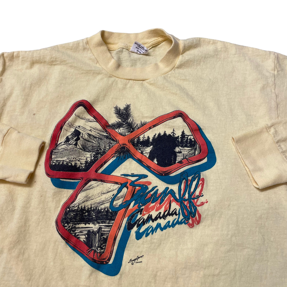 80’s Banff Canada Long Sleeve T-Shirt