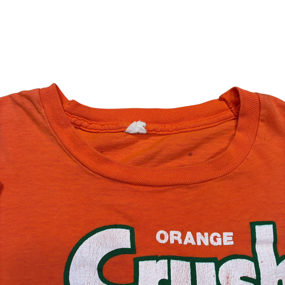 True Vintage 70’s Orange Crush T-Shirt Medium/Large