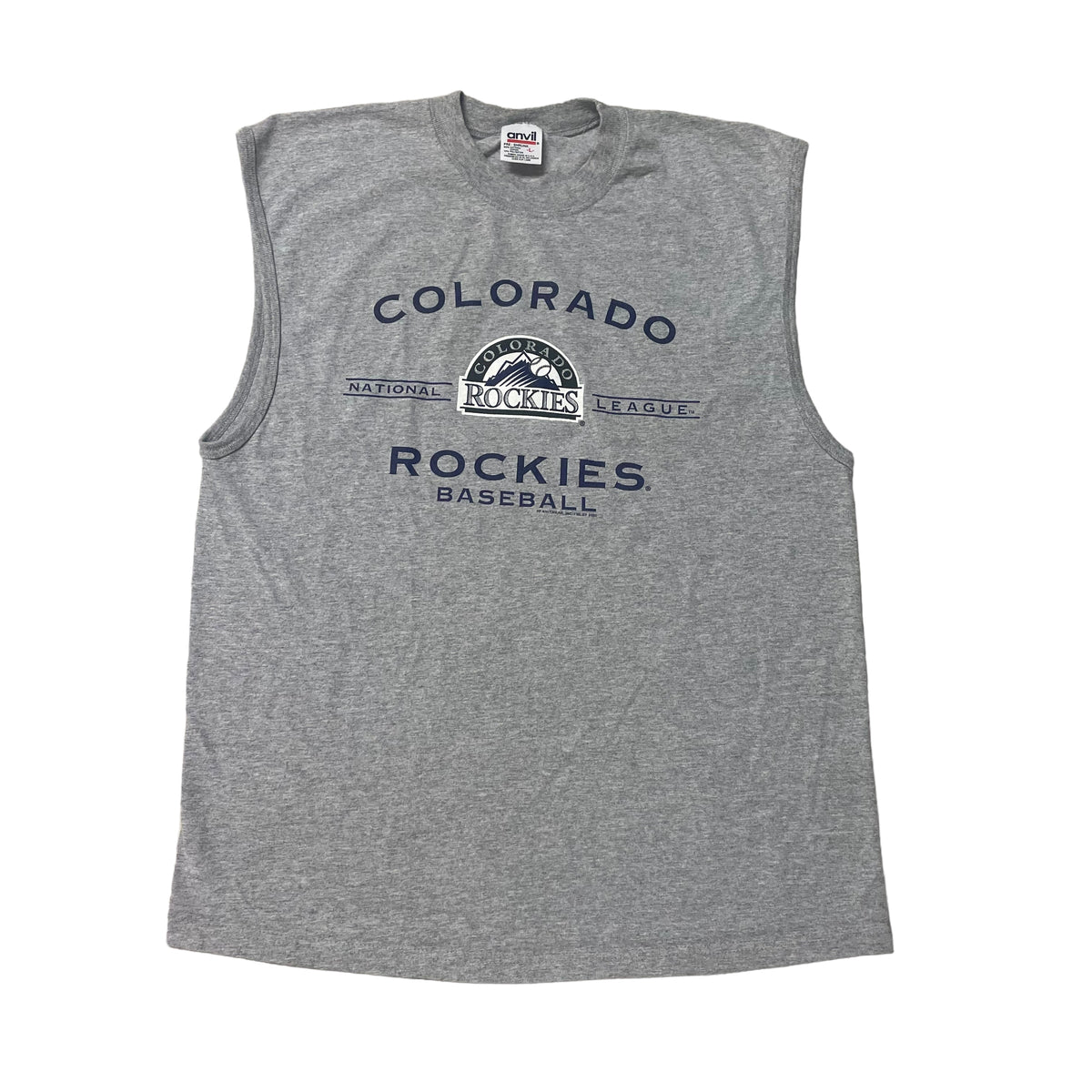 00’s Colorado Rockies Baseball Sleeveless T-Shirt