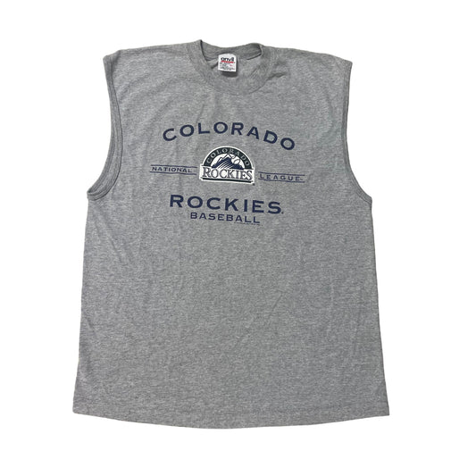 00’s Colorado Rockies Baseball Sleeveless T-Shirt