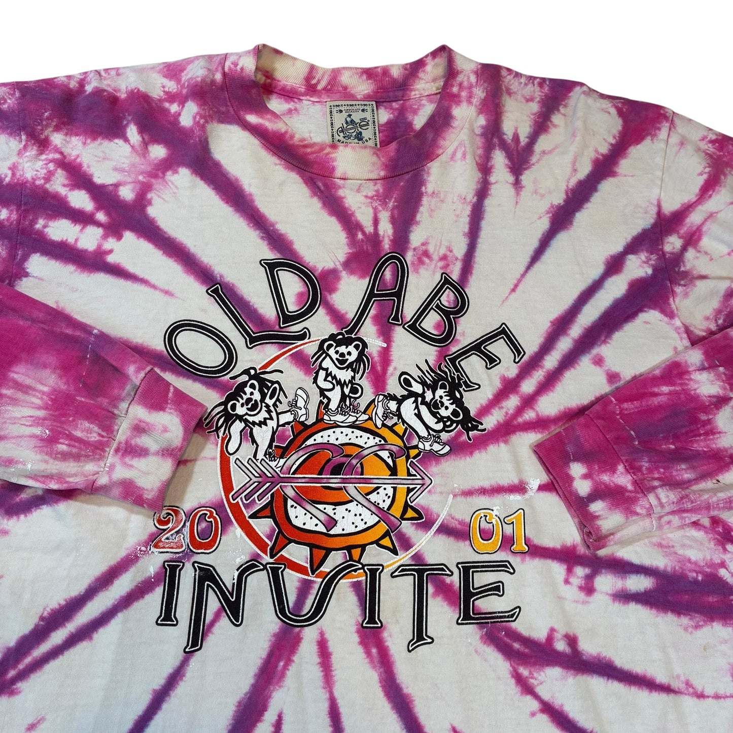Vintage Old Abe Grateful Dead Style T-Shirt Large